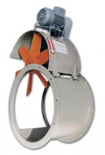 Ventilatoare axiale intubate cu motor exterior